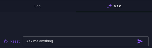 AI assistant a.r.c. in Robot Pad
